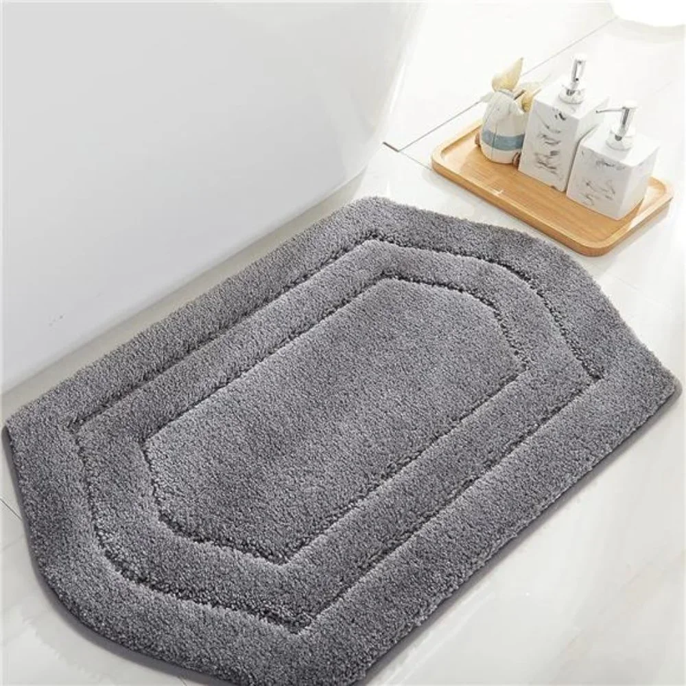 Extra Thick Bath Rugs for Bathroom - Anti-Slip Bath Mats Soft Plush Yarn Shaggy